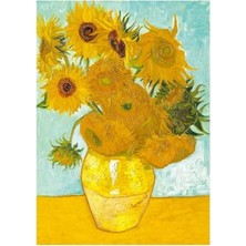 1000 Parça Ayçiçekleri Puzzle, Van Gogh Temalı Yetişkin Eğlencesi