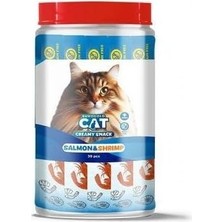 Ala Store Eurogold Cat Sıvı Kedi Ödülü Somon-Karides 30X15 gr