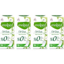 Ala Store Molped Pure&soft Cilt Dostu Günlük Ped, 16'lı, 4 Paket