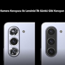 Ala Store Galaxy S25 Kamera Koruyucu 3D Temperli Cam