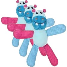 Ala Store Pawise Vivid Life-Fetch It- Hippo Köpek Oyuncağı (3 Paketi)