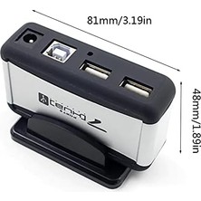 Ala Store 4572 Standlı 7 Port USB Çoklayıcı Switch Aksesuar