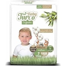 Ala Store Baby Turco Bebek Bebek Bezi 2 Aylık Paket 7 Numara 20-30 kg 168 Adet