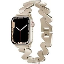 Ala Store Ultra 49MM Kordon Ile Uyumlu Krd, 80 Metal Strap Kayış Cns, Starlight