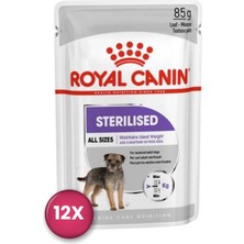 Royal Canin Ccn Exigent Pouch Kısırlaştırılmış Yetişkin Köpek Konservesi 85 gr x 12 Adet