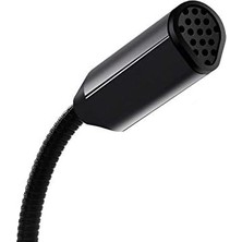 Ala Store Masaüstü, Laptop ve Notebook Bilgisayarlar Için Tak Çalıştır USB Girişli 13CM Masaüstü Mini Mikrofon Siyah - M308