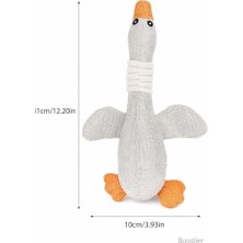 Ala Store Kumaş Köpek Oyuncağı Sevimli Ördek Şekilli Ev Pet Oyuncağı Dayanıklı Dikişli Meşgul Edici Oyun Oyuncağı Çok Renkli