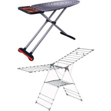 Ala Store MM123 Blackboard Ütü Masası MM037 Alüminyum Çamaşır Kurutmalık Set