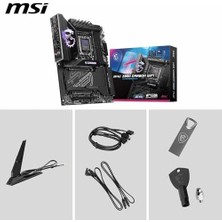 Ala Store Msı Mpg Z890 Carbon Wıfı Soket 1851 Ddr5 9200MHZ(OC) USB 20GBPS 5xm.2 2xtb4 HDMI Dısplay 1X5G 1x 2,5 Lan Wıfı 7 Atx