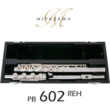 Flüt Miyazawa PB-602REH PB-602RE Gibi, B Kuyruklu