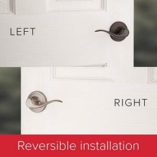 Ala Store 98150-002 Avalon Exterior Handle Only With Tustin Right-Handed And Left-Handed Levers In Satin Nickel