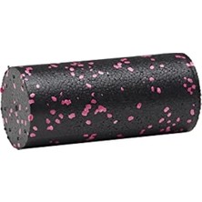 Siyah ve Pembe Foam Roller, 13,5 x 6 x 6 cm Boyutunda