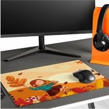 Ala Store Arkadaşa Hediye Sonbahar Tasarımlı 40X30 Mousepad