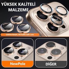 Ala Store 16 Pro/ 16 Pro Max Için Kamera Safir Lens Koruyucu, Alüminyum 9h Temperli Cam Lens Kamera Koruyucu 16 Pro ve 16 Pro Max Kamera Koruyucu
