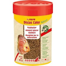 Ala Store Sera Discus 100 ml (42 G) – Tüm Disküs Balıkları Için 175 Mg/kg Astaksantin Içeren Renkli Yem, Disk Için Yem