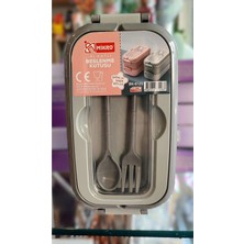 Ada Çanta Kırtasiye Mikro 2 Bölmeli Geniş Kapasiteli Plastik Beslenme Kabı BC2128889