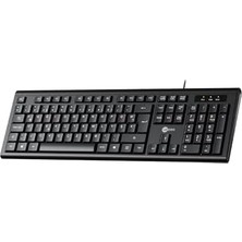 Ala Store KB101 USB Kablolu Türkçe F Klavye Siyah