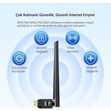 Ala Store Dm AD087 Bluetooth 5.0 Adaptör - 600MBPS Dual Band Wifi Alıcı Verici Access Point