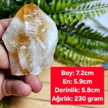 Ala Store Ham Sitrin Doğal Taş Diş (Sarı, Hs5)