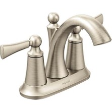Ala Store 4505 Wynford Çift Kulplu Yüksek Arc Banyo Musluk, Krom, 4505BN
