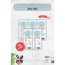 Ala Store 5 Al 4 Öde Bio Natural Günlük Ped Uzun 32'li ve Rosie Hediye