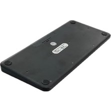 Ala Store B380 Bluetooth Bağlantılı Ince Ergonomik Tasarım IPad Ile Uyumlu Taşınabiilir Telefon Tablet Için Türkçe Q Bluetooth Bağlantılı Klavye Siyah Renk