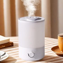 Ala Store Rbh-02 Ultrasonik Hava Nemlendirici Aroma Difüzörü 4 Litre Buhar Makinesi 4l Nemlendirici - Otomatik Kapanma Sessiz Çalışma