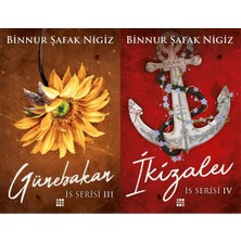 Dokuz Yayınları Is Serisi 3 Günebakan Karton Kapak ve Is Serisi 4 Ikizalev Karton Kapak (Binnur Şafak Nigiz) 2'li Set
