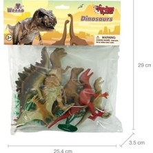 Ala Store Vardem 10 Inç Dinozor Çiftliği, 9 Parça Hayvan Seti
