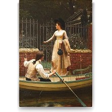 Ala Store Edmund Blair Leighton - The Elopement Tablosu - 70X100CM