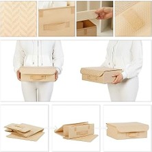 Ala Store 2'li Bej Kapaklı Kutu Set 30 x 23 x 11 cm