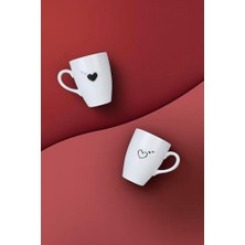 Ala Store Porselen Pretty 2 Parça Mug Bardak