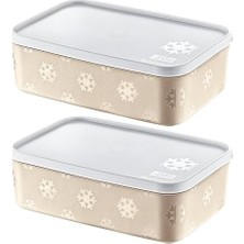 Ala Store 2'li Set No Frost Saklama Kabı 1600 ml