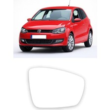 CME PARTS Vw Volkswagen Polo 2010-2017 (6r Kasa ) Uyumlu Sağ (Yolcu Tarafı) Dış Dikiz Aynası Camı Elektrikli Isıtmalı 6R0857522F