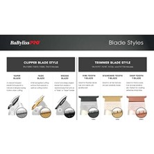 Ala Store Babylisspro Barberology Yedek Bıçaklar, Saç Düzelticileri (FX787) ve Loprofx Düzelticiler Için (FX726)