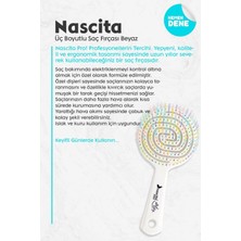 Ala Store Professional Üç Boyutlu Saç Fırçası Beyaz