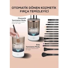 Ala Store Otomatik Makyaj Fırçası Temizleyici - Derinlemesine Temizlik ve Hijyen Için USB Bağlantılı Fırça Temizleme Makinesi