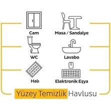 Ala Store Arap Sabunu Katkılı Yüzey Temizlik Havlusu 100 Adet