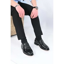 Bestello Bağcıksız Kösele Taban Hakiki Piton Deri Klasik Ayakkabı 333-3124 Erkek Ayakkabı