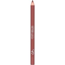 Ala Store Golden Rose Tattoo Lipliner - Suya Dayanıklı Uzun Süre Kalıcı Dudak Kalemi NO:212 Rosewood