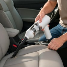 Ala Store Ultra Hafif Kablosuz Mini Vakum – 7.4V Güçlü Motor, 4’ü 1 Arada Uç Seçeneği, Hepa Filtreli, Araba, Klavye, Evcil Hayvan Tüyü ve Ofis Temizliği Için Ideal