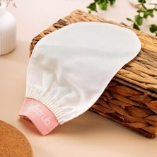 Ala Store Let'scrub Ekru Banyo Duş Kesesi Peeling ELDIVENI%100 Floş Ipek Normal Ciltler Için