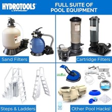Ala Store Swimline Manuel Havuz Vakum Başlığı, Tek ve Yer Üstü Havuzlar Için, Ağırlıklı Havuz Elektrikli Süpürge Başlığı, Kıllı Hilal, Döner Hortum 3,8 cm Veya 3,8 Cm, Temiz Kir Köşeleri