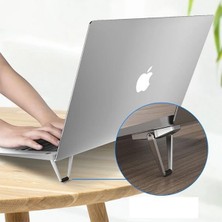 Ala Store Mini Laptop Standı Masaüstü Laptop Tutucu Laptop Standı Portatif Yapışkanlı Laptop Standı Set