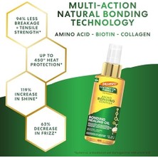 Ala Store Palmer's Amino Bonding Complex Saç Yağı, Hindistan Cevizi Yağı ve E Vitamini ile Iyileştirici Tedavi, Isı Koruyucu, Kabarma Önleyici, Parlaklık Katar, Saç Büyümesini Güçlendirir ve Korur, Tüm Saç