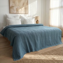 Tekstil Home Pike Çift Kişilik %100 Pamuk Bordürlü Model Lüx Yatak Örtüsü
