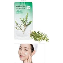 Ala Store Missha Çay Ağacı Özlü Yağ Kontrolü Sağlayan Uyku Maskesi Pure Source Pack (Tea Tree), 111471