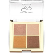 Ala Store Quattro Eyeshadow - 07 Bronze Vision - Dörtlü Far Paleti