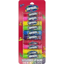 Ala Store Taste Beauty Nerds Lip Balm Dudak Balsamı Çeşit Paketi 10 Adet