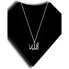Roxx Jewellery 925 Ayar Gümüş Allah Yazılı Kadın Kolye